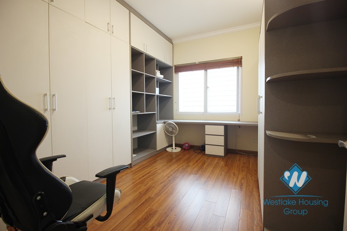 Furnished three bedrooms apartment for rent in Ciputra, Ha Noi